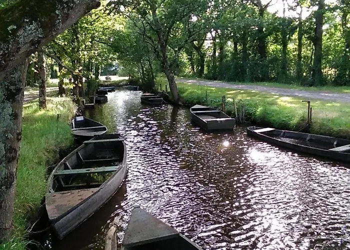 En Briere: Proche Guerande, Jardin Prive, 2 - Fr-1-306-941 בית נופש Saint-Lyphard